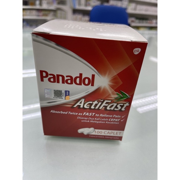 PANADOL ACTIFAST 100 tablets expiry date 12/24 Shopee Malaysia