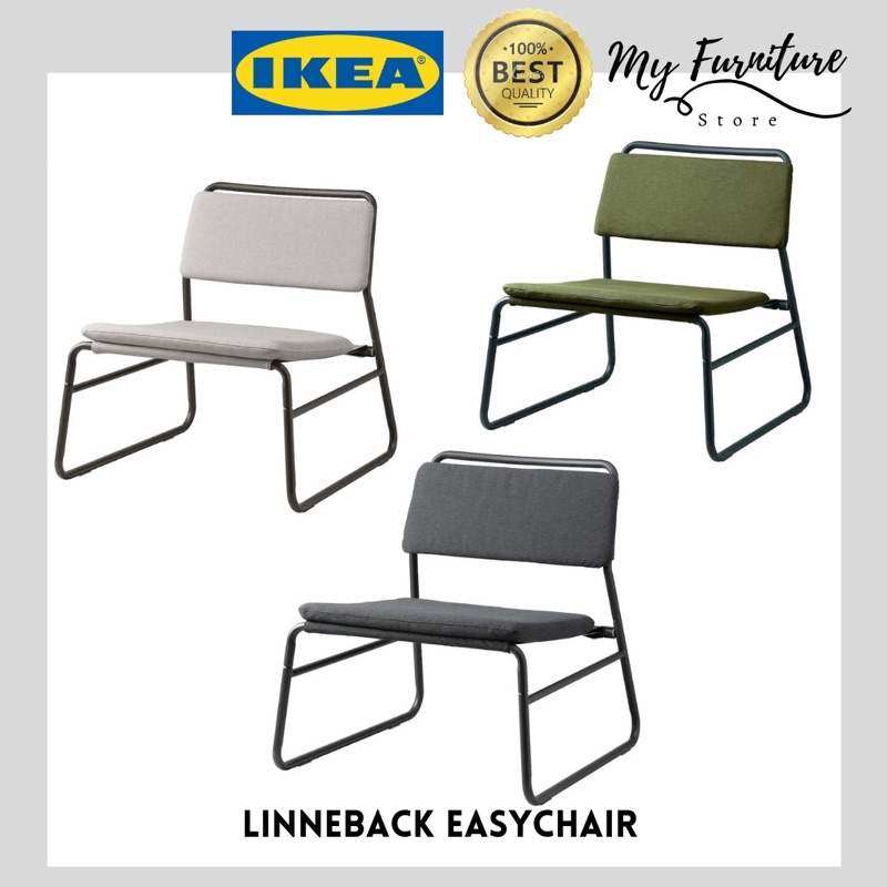 IKEA Linneback Easy Chair Kerusi Rehat IKEA Bedroom Chair Office Chair Home Chair