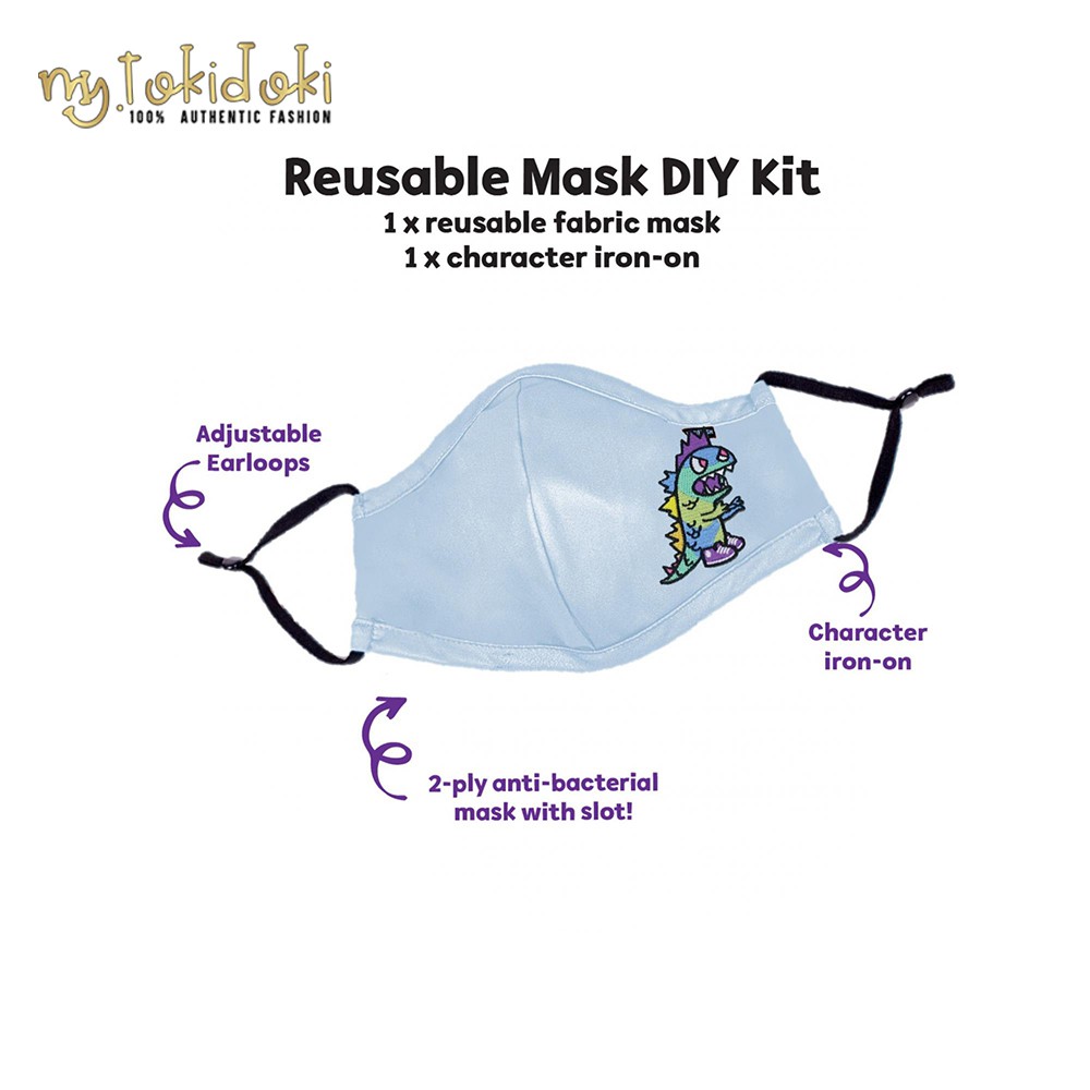 (Kids size) tokidoki Doityourself Mask Kit Shopee Malaysia