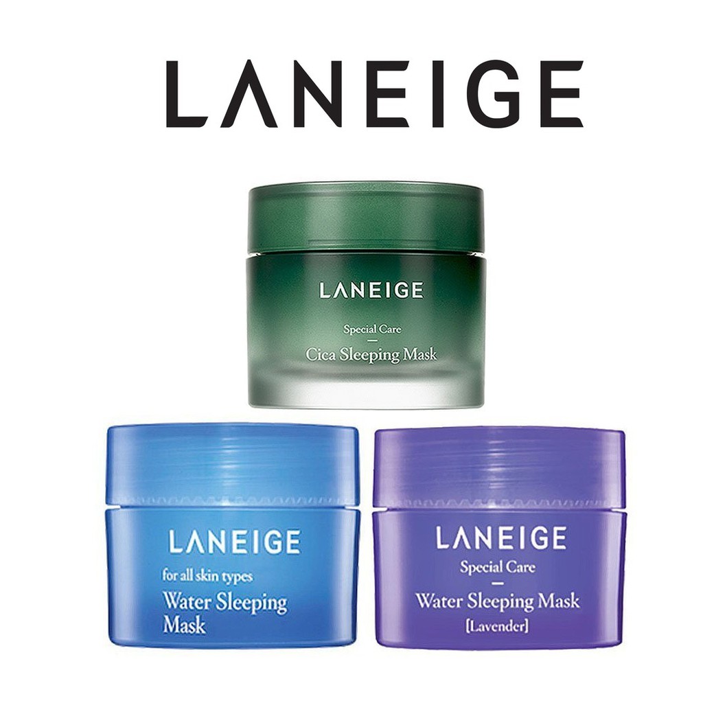 Laneige Water Sleeping Mask Original 15ml (expire 2024 Dec 13) Shopee