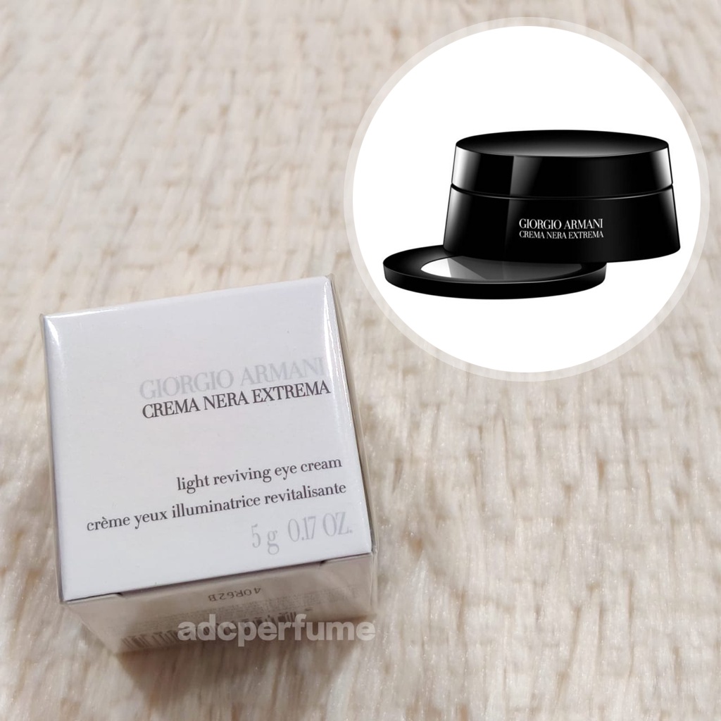 adc Armani Crema Nera Extrema LIGHTREVIVING EYE CREAM 5g Shopee Malaysia
