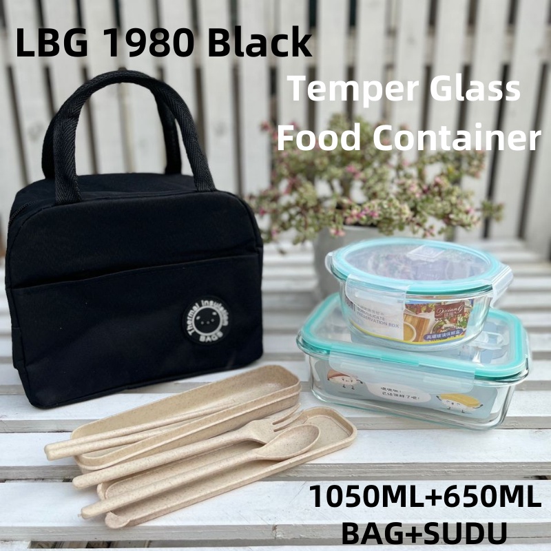 Microwave Safe Glass Container Glass Food Storage Glass Lunch Box