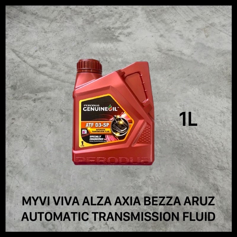 PERODUA ATF D3 SP3 1L AUTOMATIC TRANSMISSION FLUID MYVI VIVA ALZA AXIA