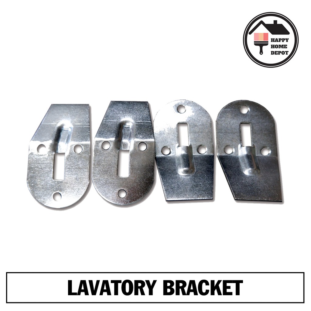 (1PC) GALVANIZED LAVATORY BRACKET (Sink Wall Mount Bracket) Shopee