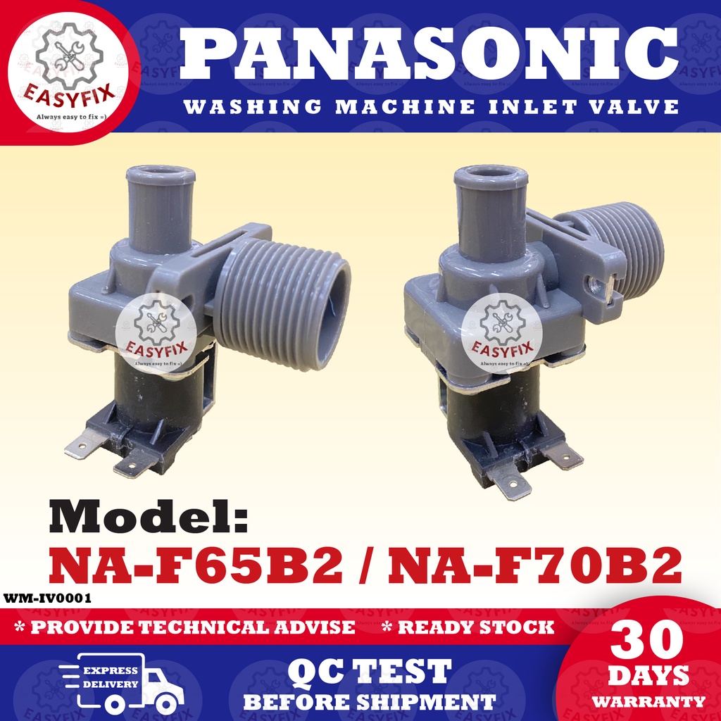 NAF65B2 / NAF70B2 PANASONIC WASHING MACHINE WATER INLET VALVE (COIL MASUK AIR) Shopee Malaysia