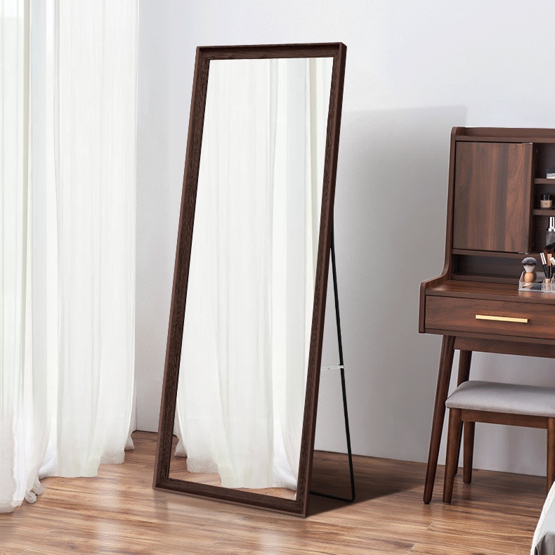 Mirror Full Body Floor Mirror Stand Type Household FullLength Mirror