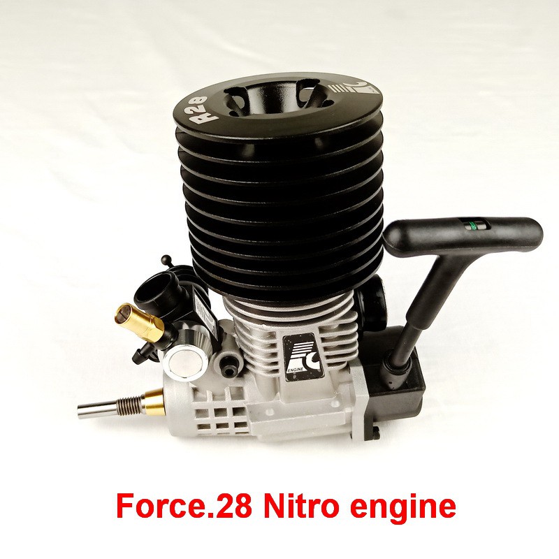 VRX P0016 Force.28 Pull Starter(Rear Exhaust) Nitro Engine for 1/8