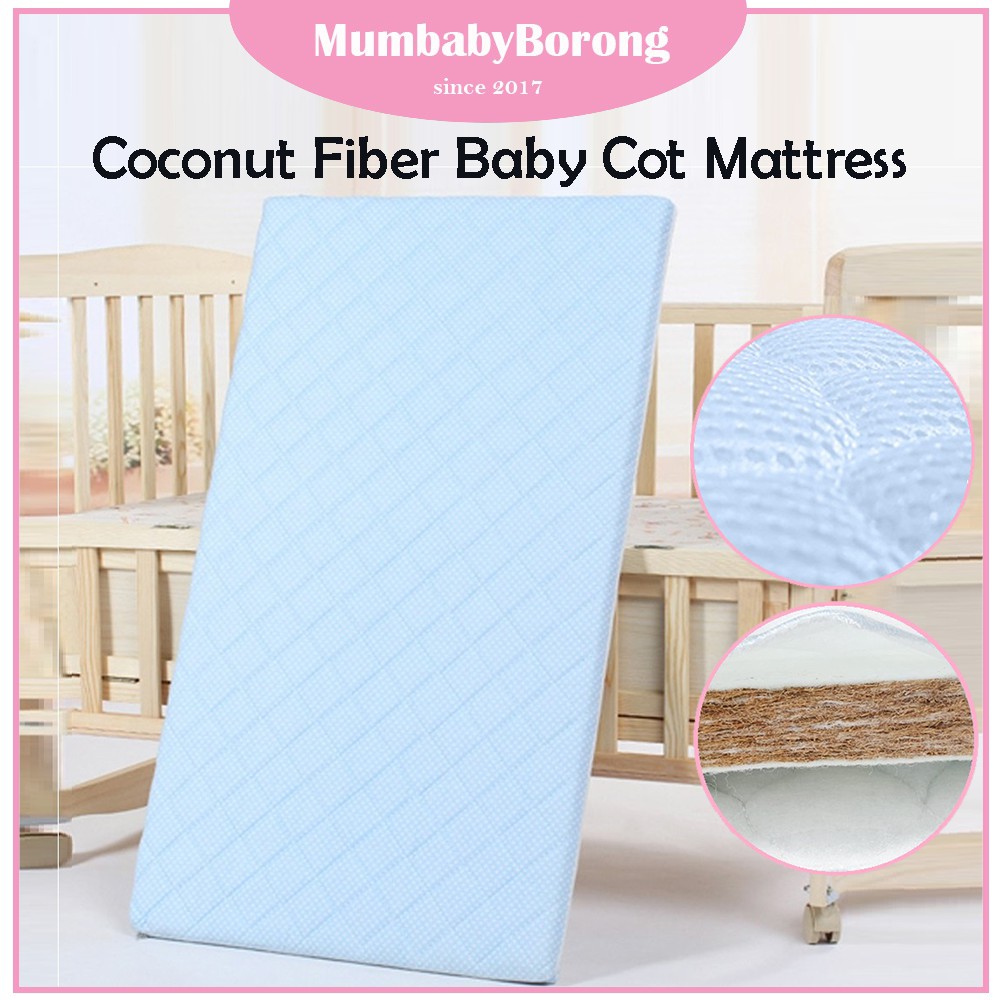 MB 100 x 55cm Coconut Fiber Baby Cot Mattress Katil Tilam Bayi