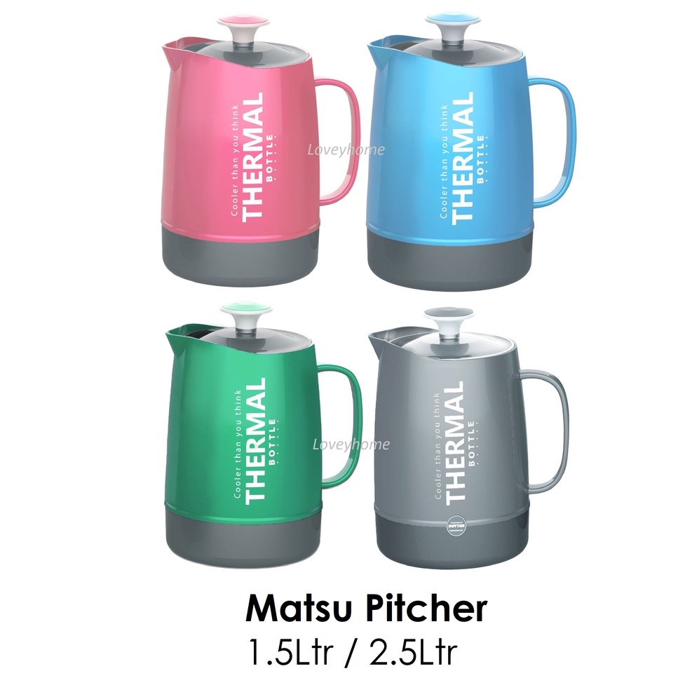Matsu Thermal Water Jug Ice Pitcher Thermos Flask Hot Cold Thermo Jar