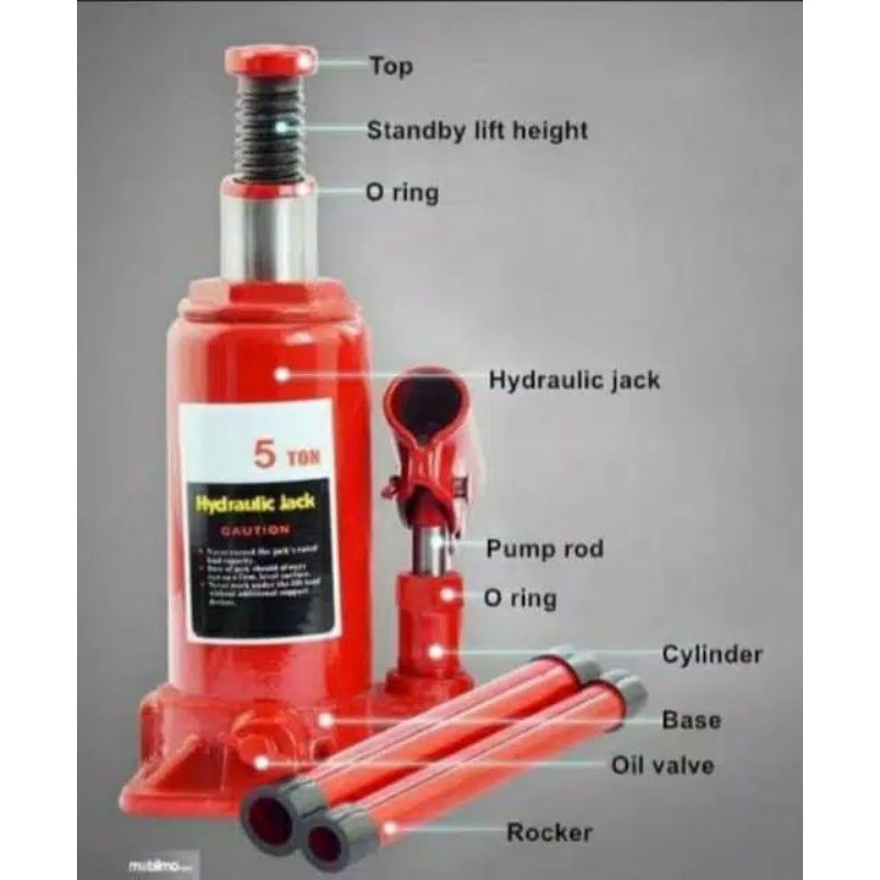 5 Tons Universal Jack Hydraulic Jack Jack Stand For Car Shopee Malaysia