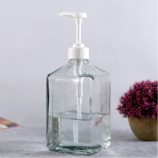 Glass syrup pump bottle Shopee Malaysia