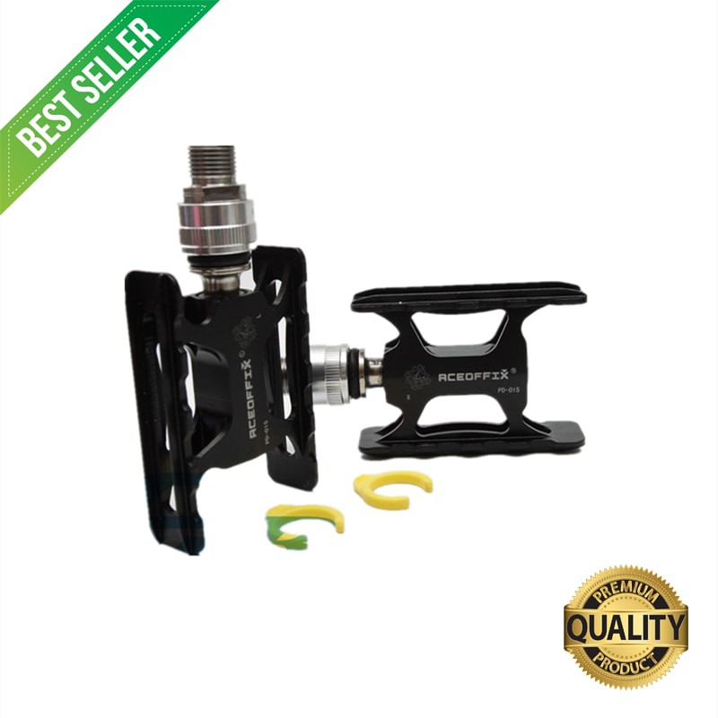 Aceoffix for Brompton Bike Ultralight Pedal Quick Release Adapters for