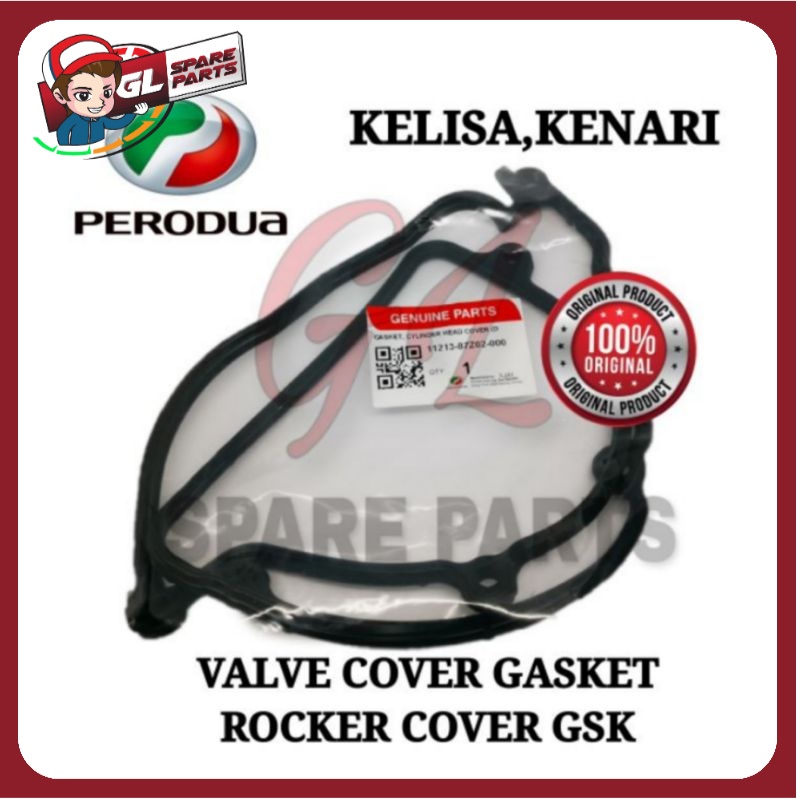 VALVE COVER GASKET KELISA, KENARI PERODUA ROCKER COVER (1121387Z02000)ORIGINAL Shopee Malaysia