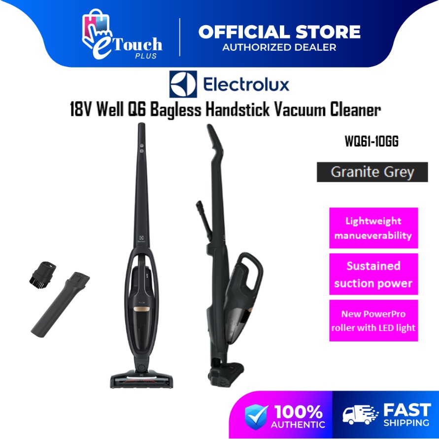 Electrolux Cordless Stick Vacuum Cleaner Well Q6 WQ611OGG Replacement