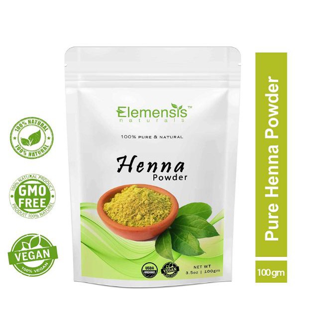 [Expiry 01/2025, 100g] Elemensis Naturals Pure & Natural Henna Powder