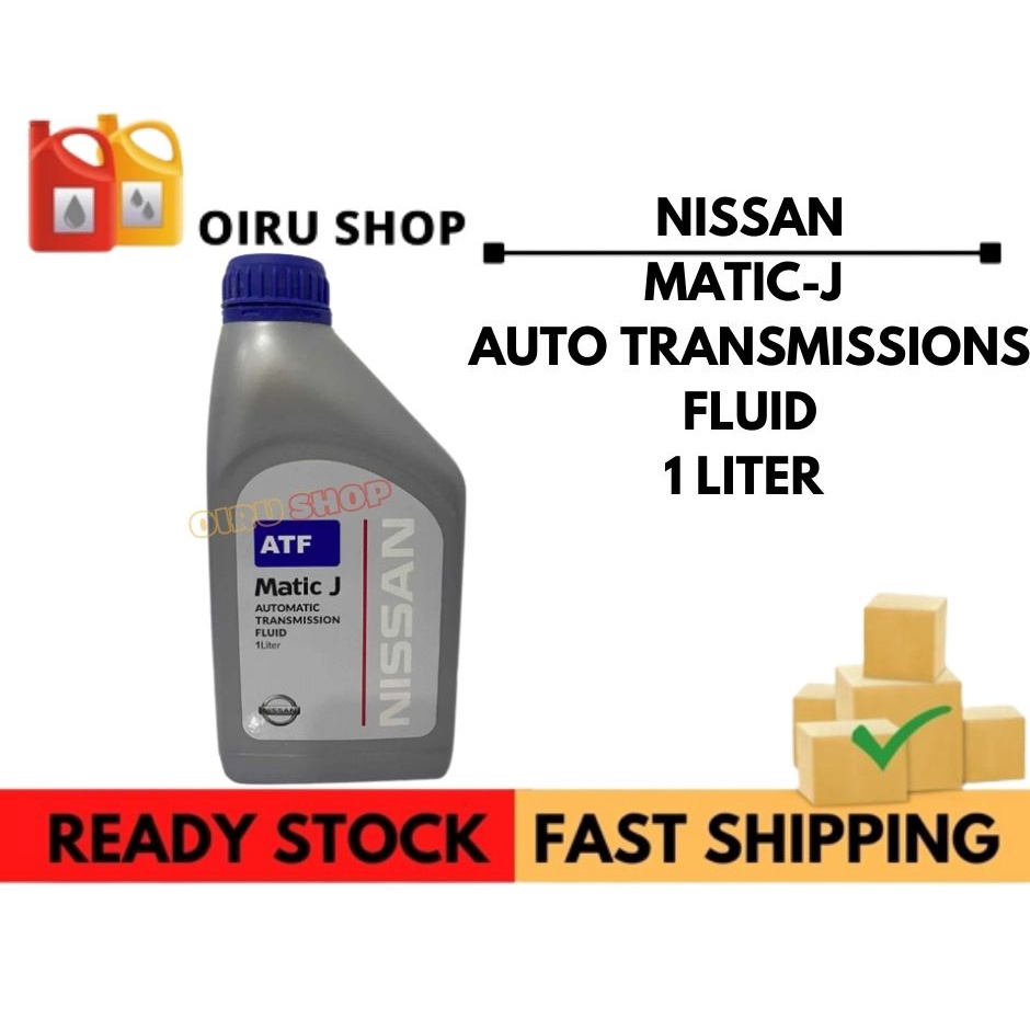 Nissan MaticJ Auto Transmission Fluid 1L Minyak GearBox Nissan Navara