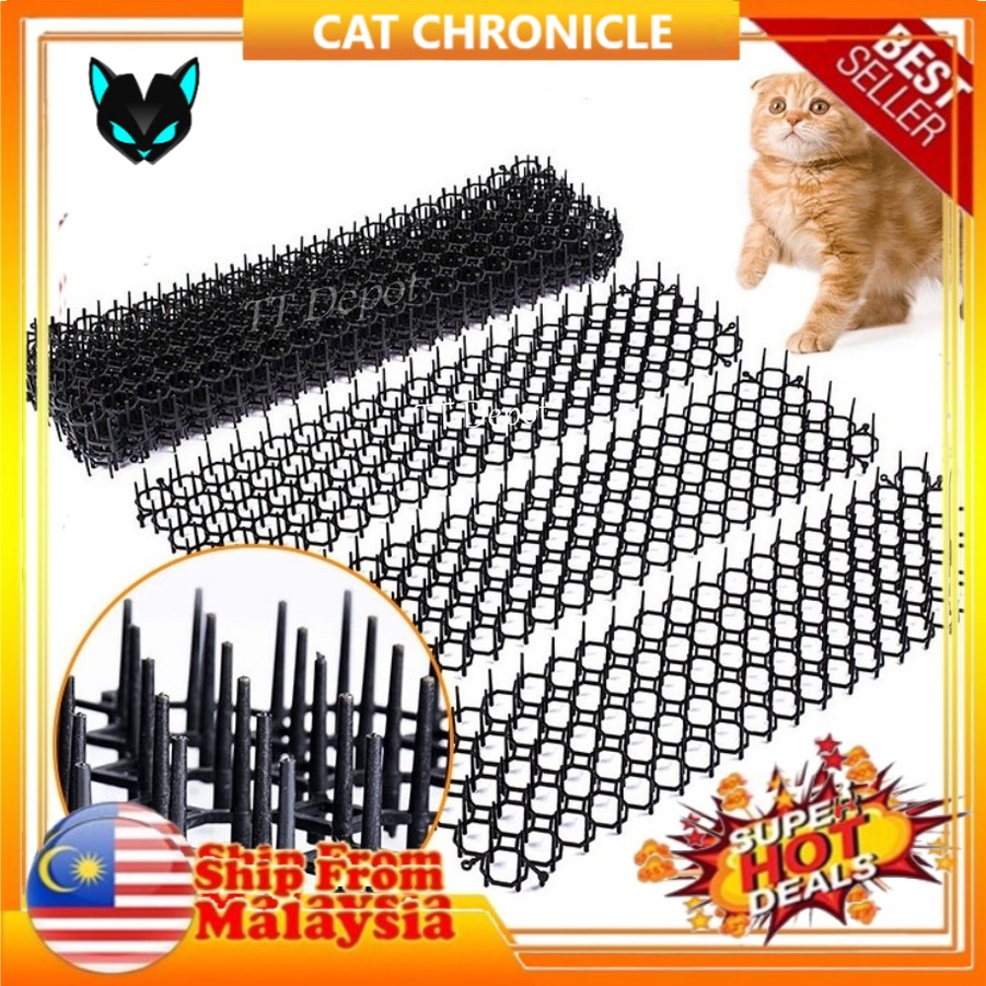 Carpet Berduri Plastik Untuk Kucing Animal Repellent Mat Scat Spike Mat