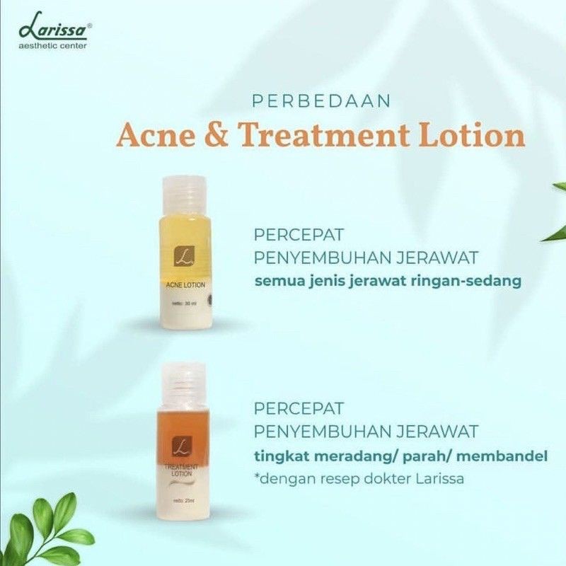 Larissa acne lotion & treatment lotion Shopee Malaysia