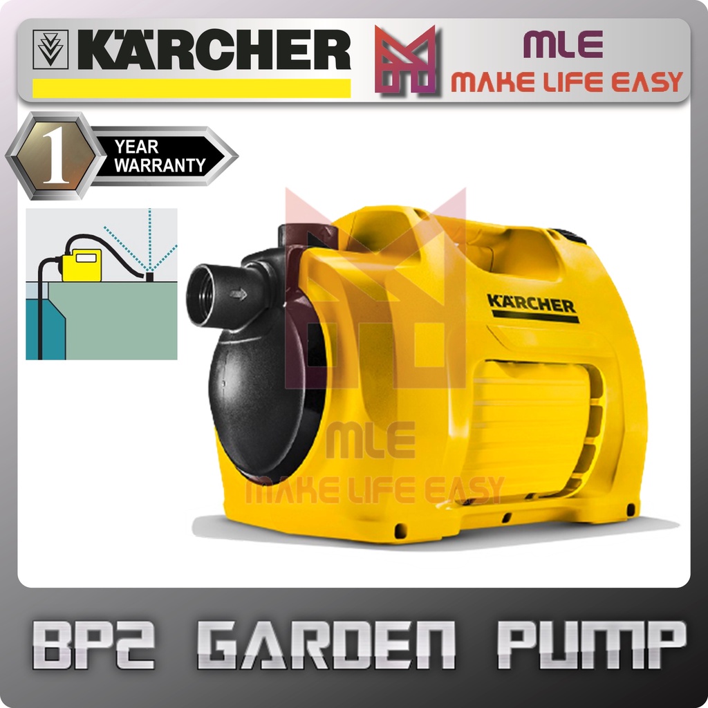 KARCHER BP2 GARDEN PUMP 1 year warranty Shopee Malaysia