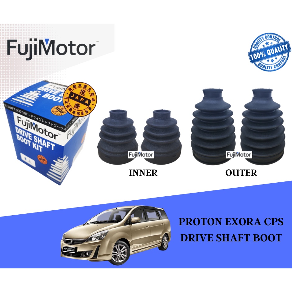 🔥🔥 DIRECT KILANG 🔥🔥 Proton Exora CPS Drive Shaft Boot CV Boots Cover ***FUJIMOTOR BRAND