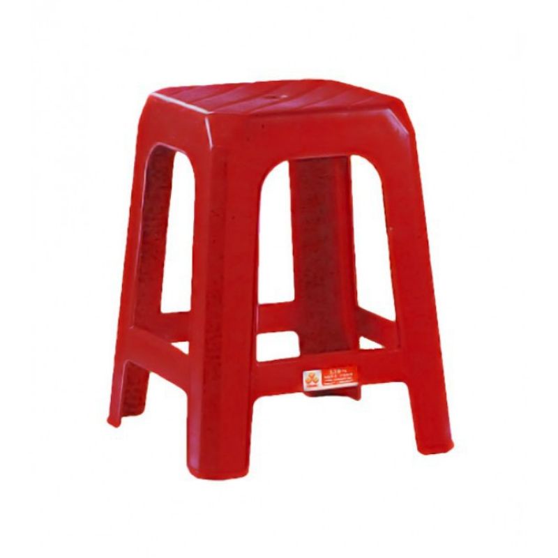 3V PLASTIC STOOL CHAIR STACKABLE STOOL KERUSI BANGKU PS703 Shopee