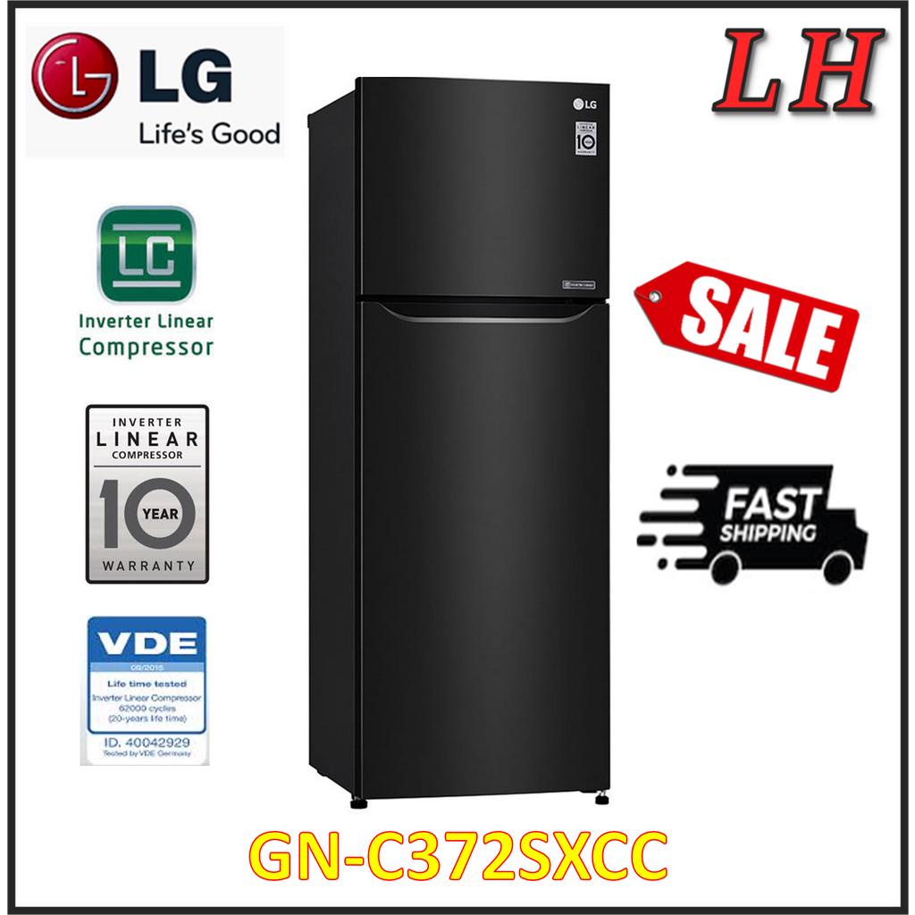 LG GNC372SXCC Fast Delivery 312L Top Freezer Inverter Fridge Peti