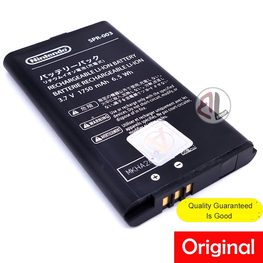 Original Battery Nintendo New 3DS XL/LL / 3DS XL/LL 1750 mAh 6.5Wh 3.7V
