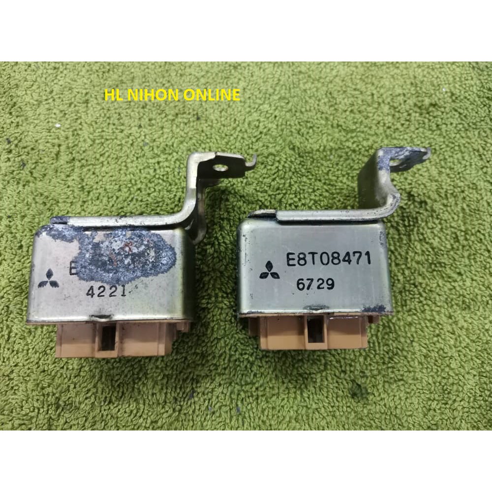 MITSUBISHI FUEL PUMP RELAY WIRA 1.6 PERDANA V6 E8T08471 (USED)ORIGINAL