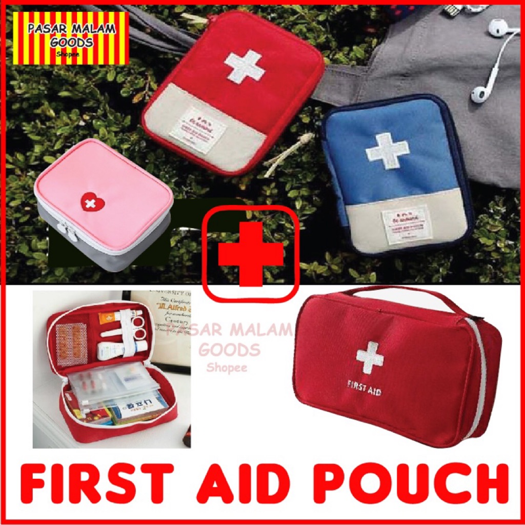 MANY DESIGNS! First Aid Medicine Box Pouch Storage Travel Organizer Bag