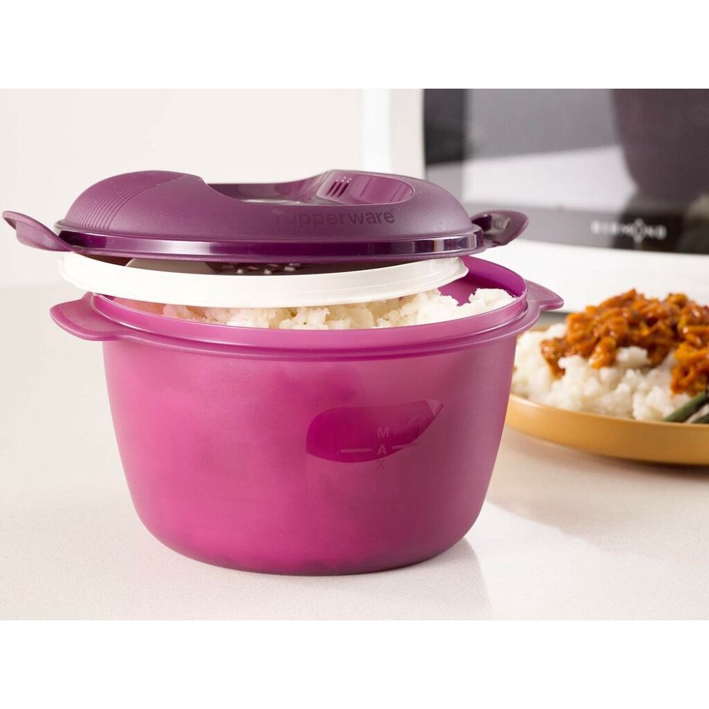 ( RARE + LAST ) Tupperware Microwave Rice Maker Large Shopee Malaysia