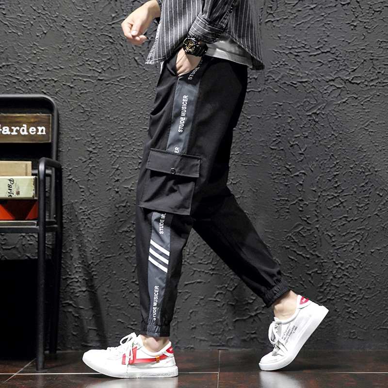 ⚡WKING⚡ Summer thin boys sports basketball pants allmatch casual