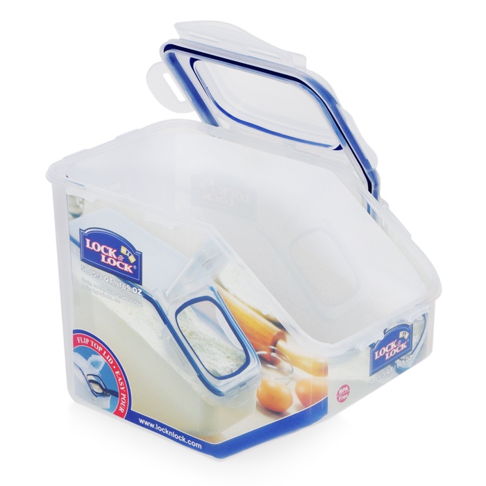 Lock and Lock HPL700 5L Grain Container Candy Rice Flour Cereal Pet