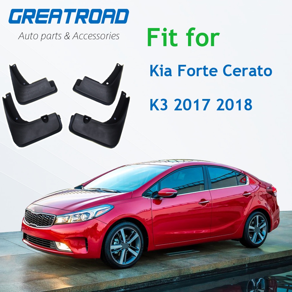 Molded Car Mud Flaps For Kia Forte Cerato K3 2017 2018 Mudflaps Splash