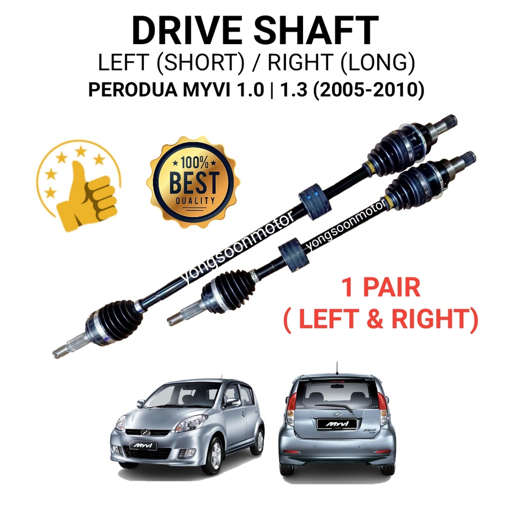 NTN DRIVE SHAFT PERODUA MYVI 1.0, 1.3 (2005 2010) Shopee Malaysia
