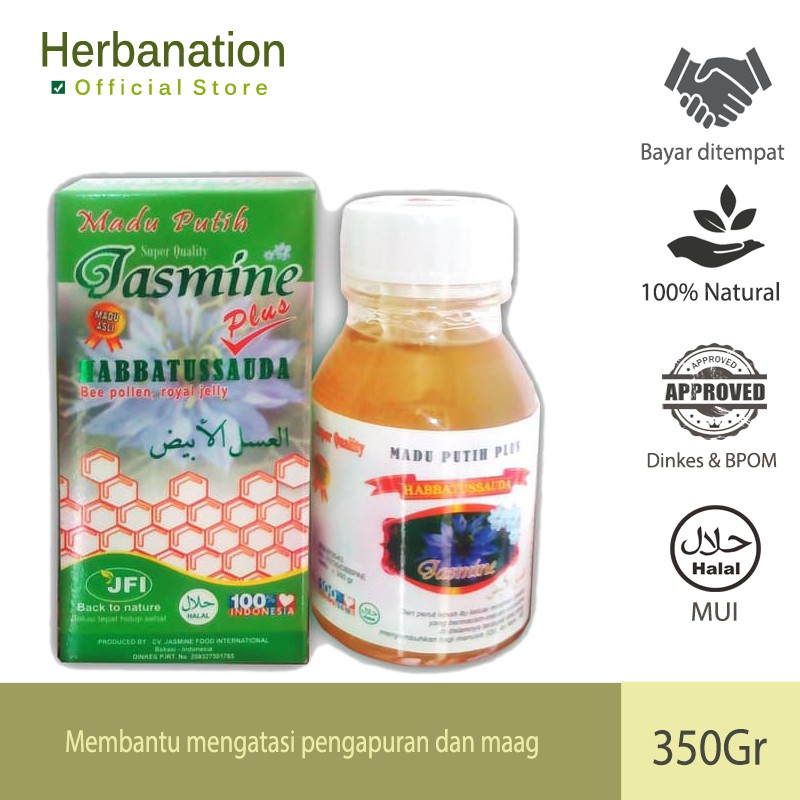 PUTIH Powerful Archaic Pain And Ulcers Jasmine White Honey