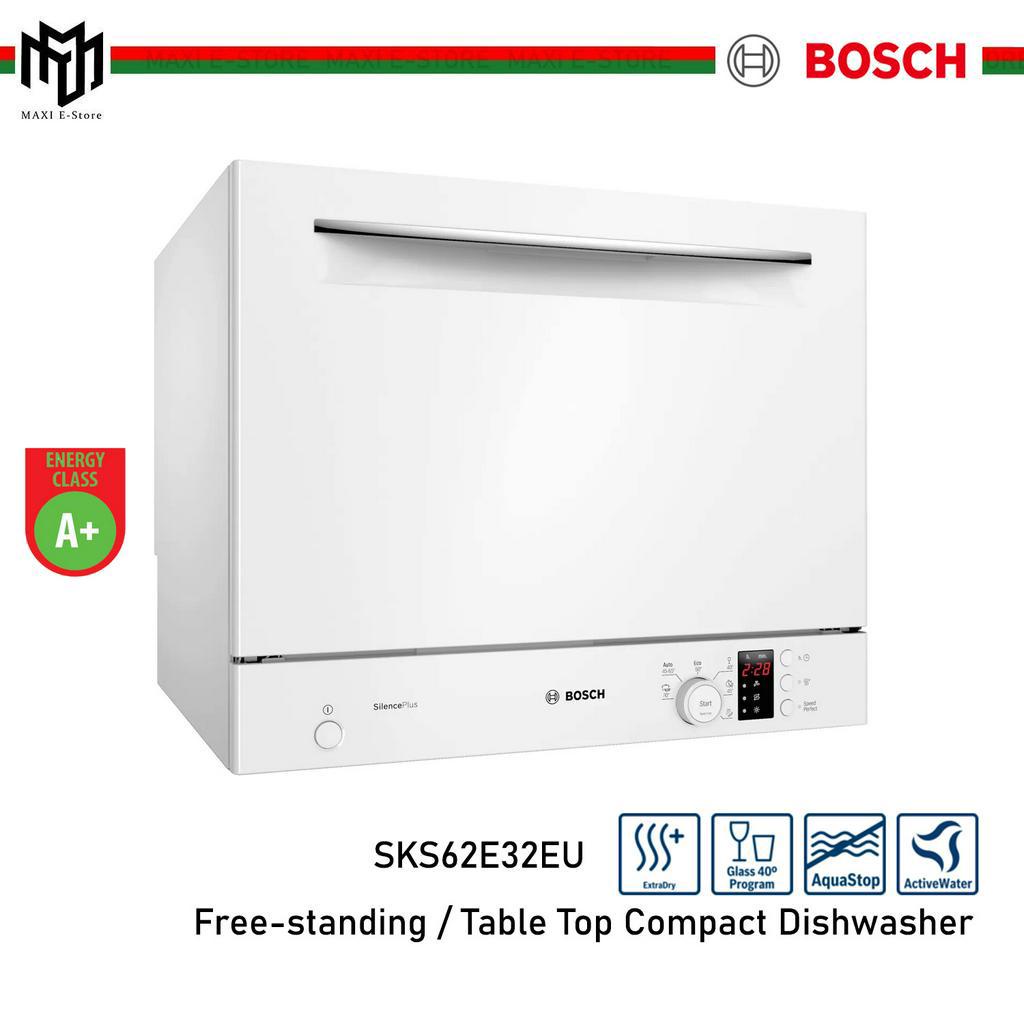 Bosch SKS62E32EU Serie 4 Free Standing / Table Top Compact Dishwasher