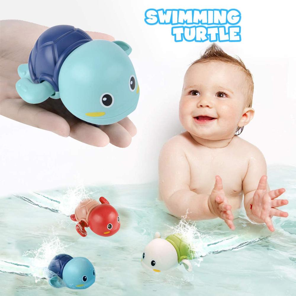 Baby Shower Toy Clockwork Swimming Turtle 1 Piece Swimming Pool