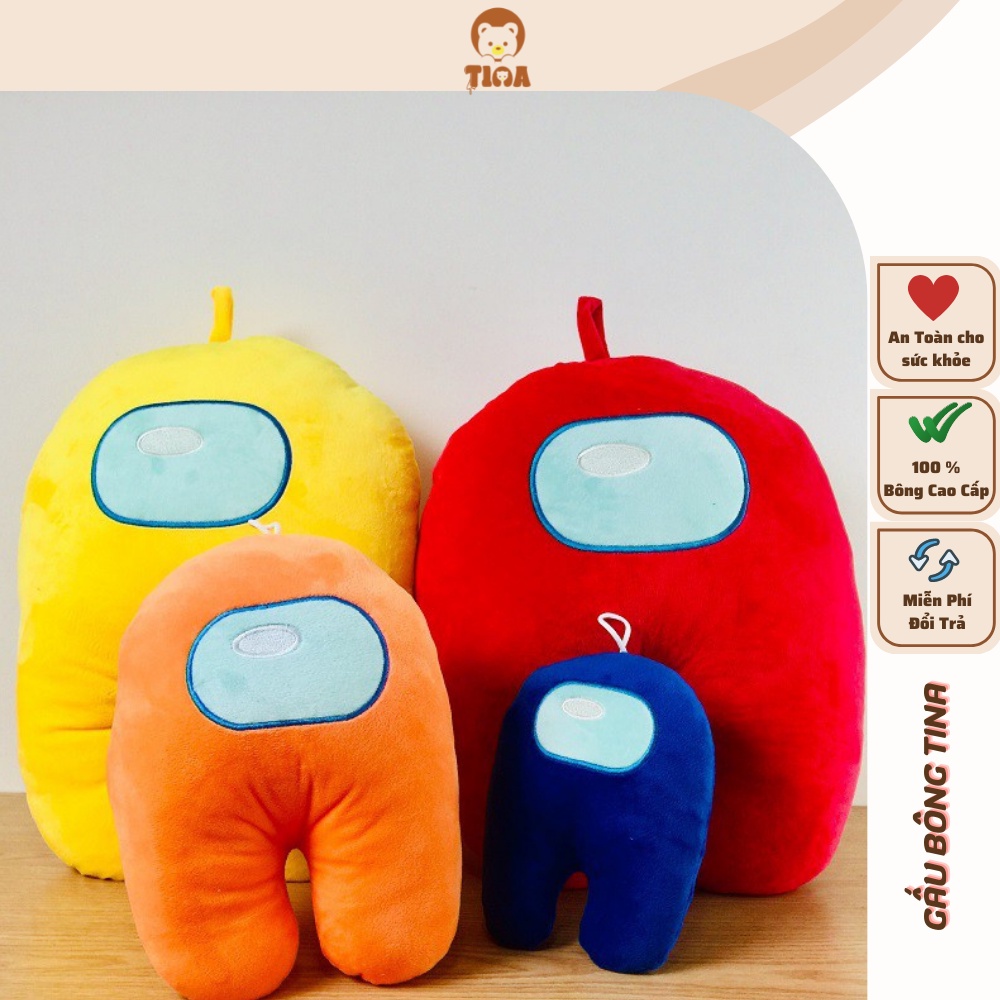 High quality Among Us hugging pillow teddy bear soft and smooth velvet