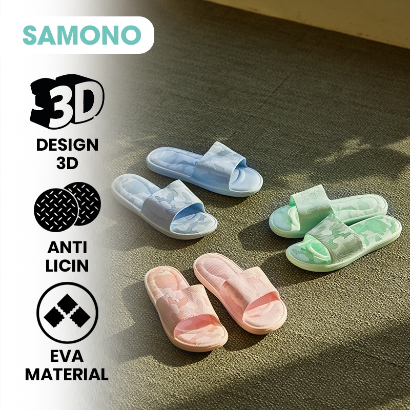 Home Slippers Design 3D Slip On Sandals Anti Slippery Ultra Comfort Design Ergonomic Sandals