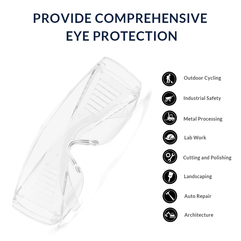 Cyxus Safety Eye mask Anti Saliva Protection Anti Fog Eyeglasses for