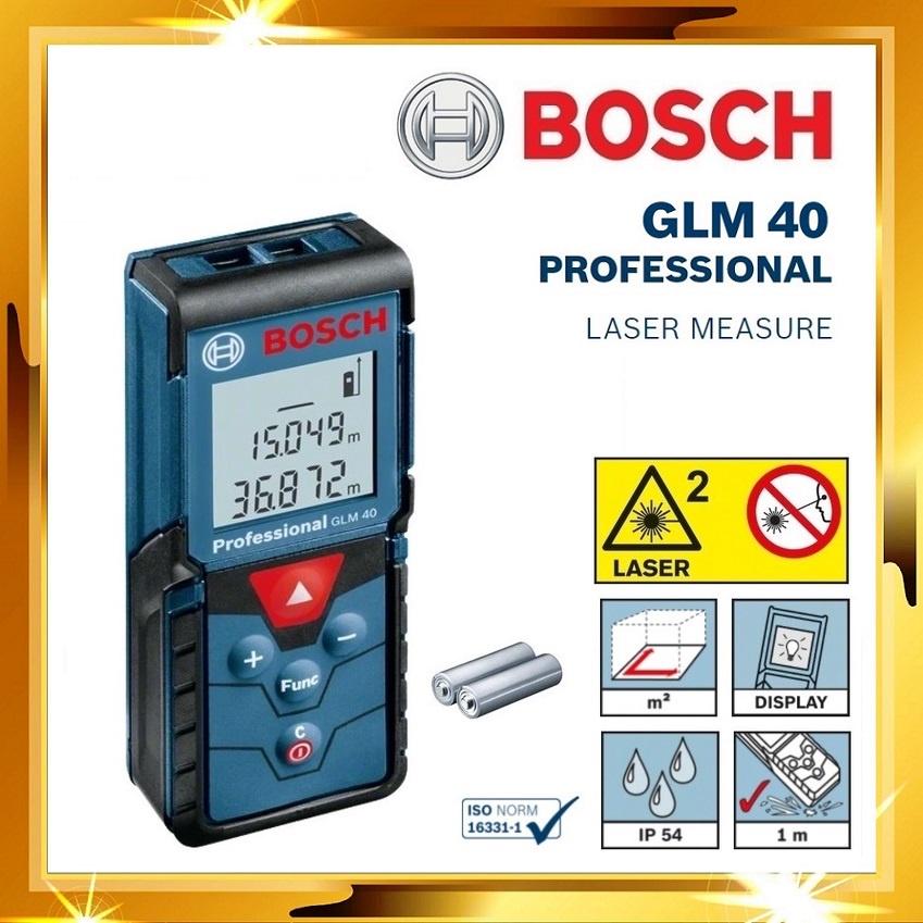 Bosch 30M 40M Laser Range Finder GLM3023 GLM40 GLM400 LASER DISTANCE