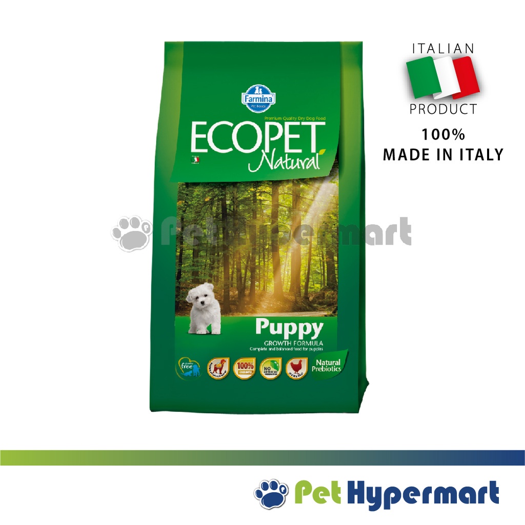 Farmina E.Natural Ecopet Dry Dog Formula 2.5kg 12kg (Made in Italy