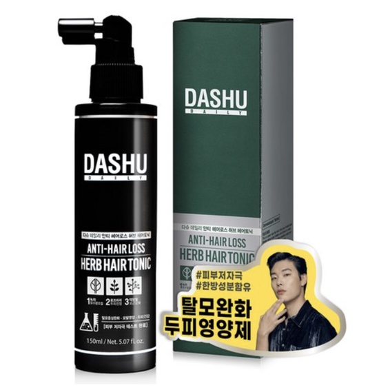 [DASHU] Daily Anti Hair Loss Herb Tonic 150ml / Ryu Jun Yeol hair tonic