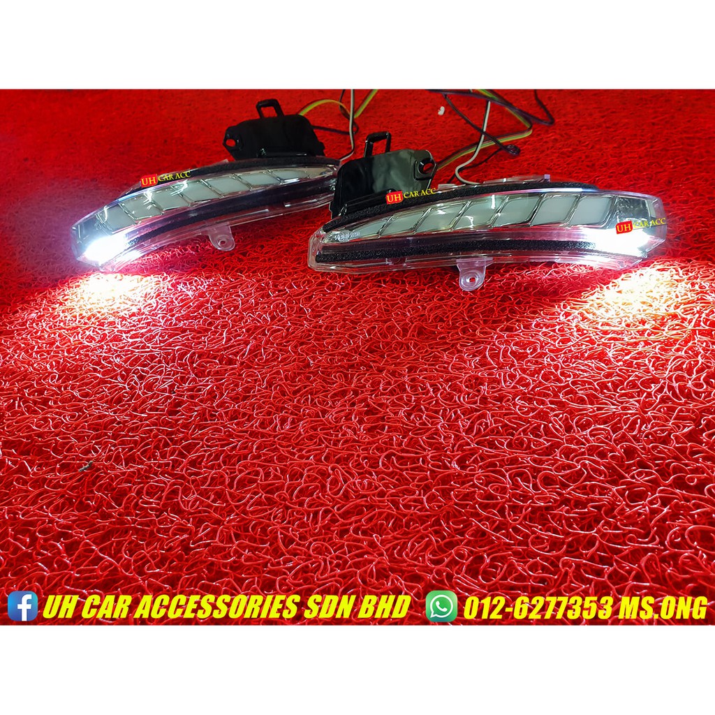 Toyota vellfire 30 20152018 side mirror led lamp light with running