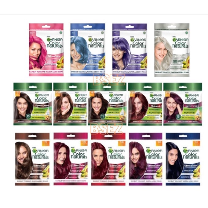 (HALAL) Garnier Color Naturals Ultra Color Hair Dye Colour 30g HALAL