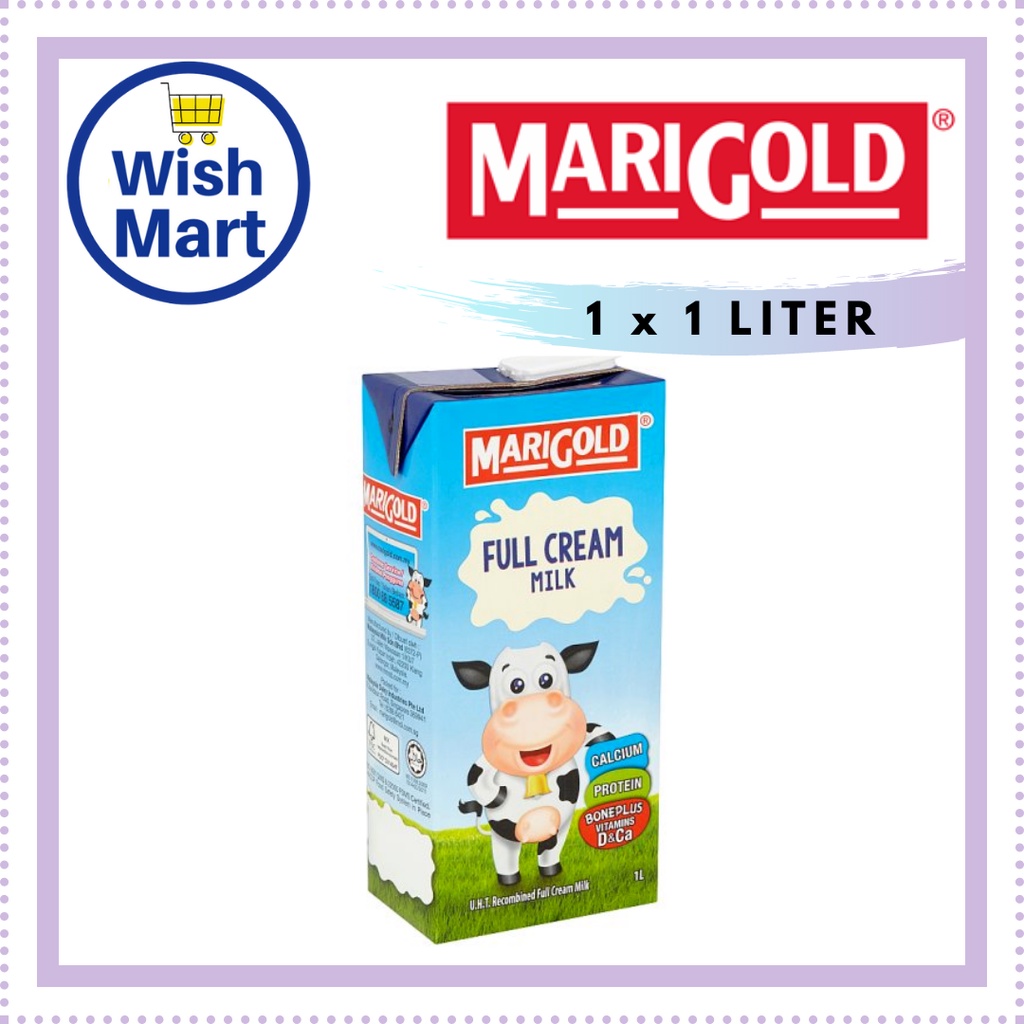 MARIGOLD Full Cream 1L Fresh UHT Milk Drink (WM0198) Shopee Malaysia