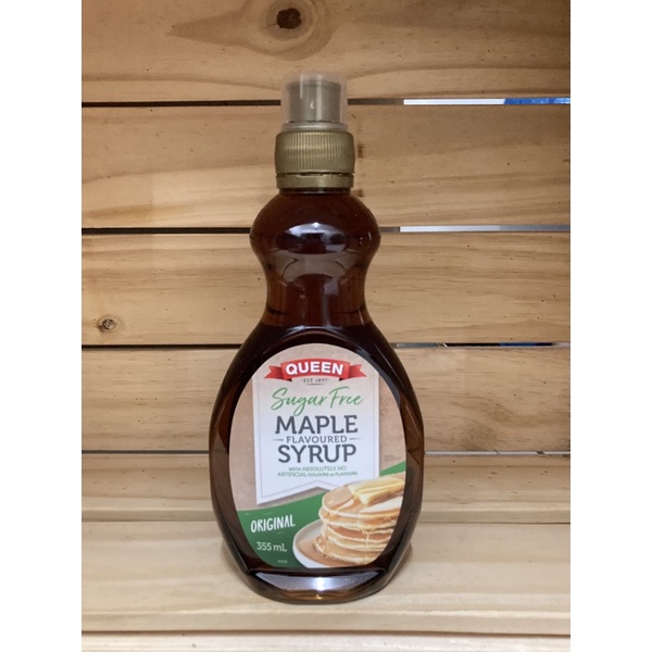 Queen Sugar Free Maple Flavoured Syrup • Original/Cinnamon & Apple