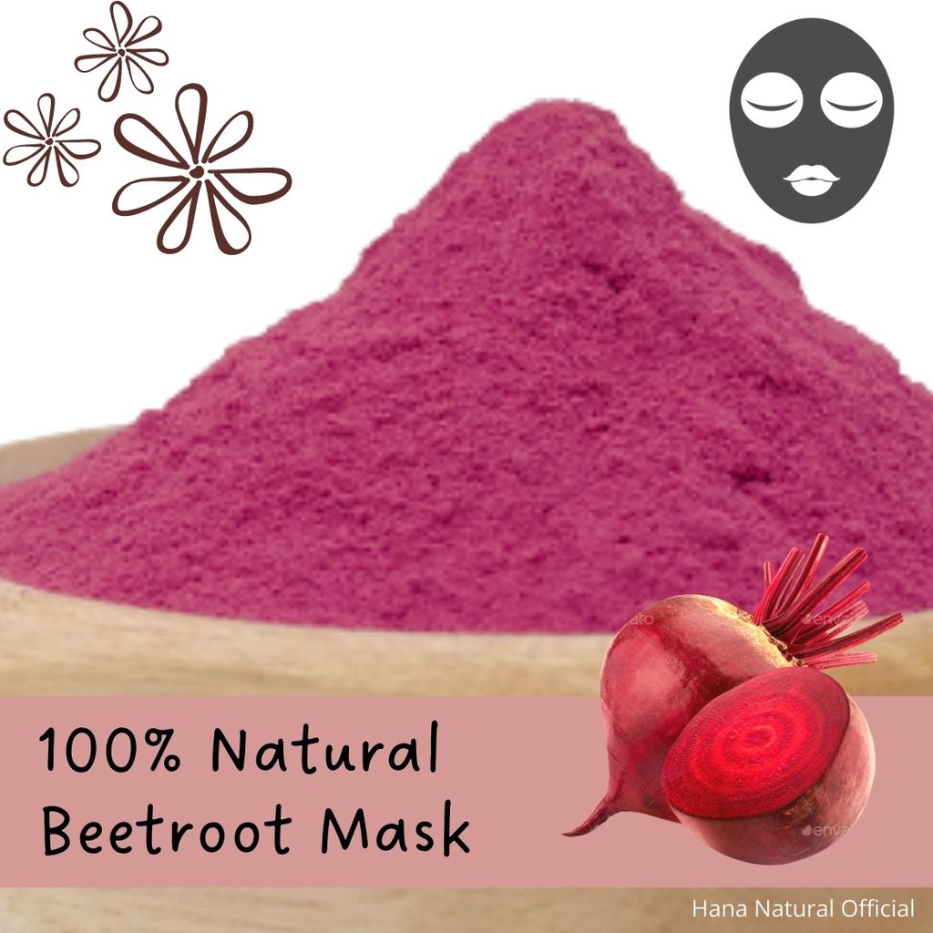Best Seller Skincare Serbuk Beetroot Powder 10g DIY Beauty Facial Mask
