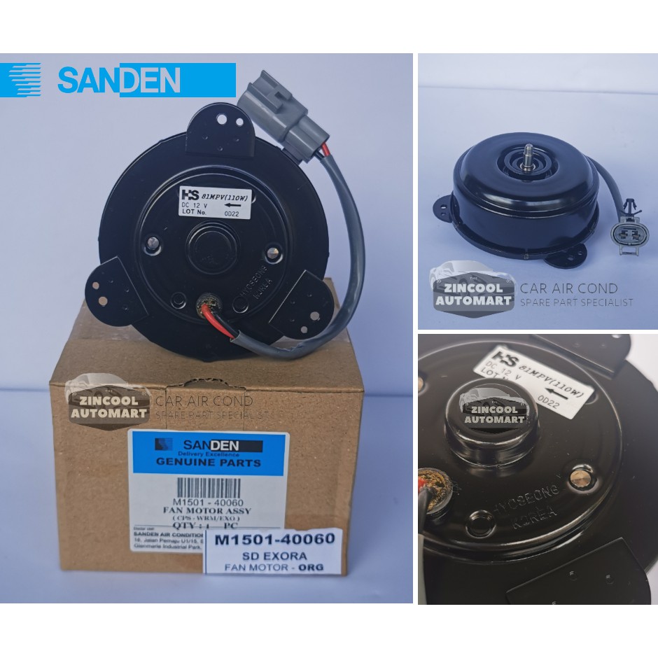 Proton Exora / Persona AirCond Condenser Fan Motor For A/C PATCO/SANDEN