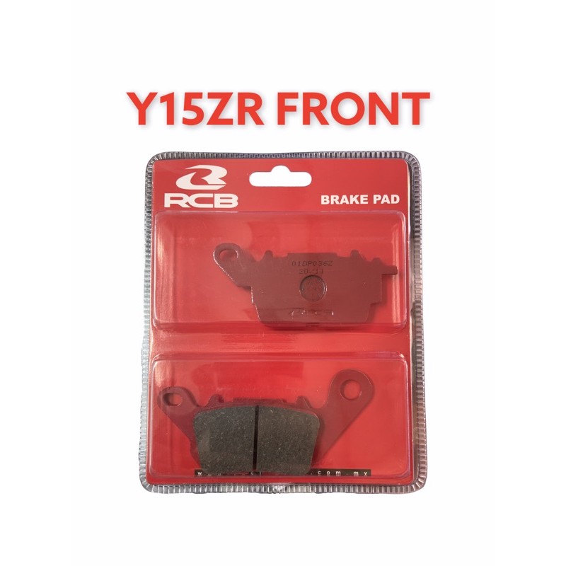 RCB BRAKE PAD Y15ZR / BELANG 150 / LC 5S / WAVE125 / Y125ZR LC135 BRAKE